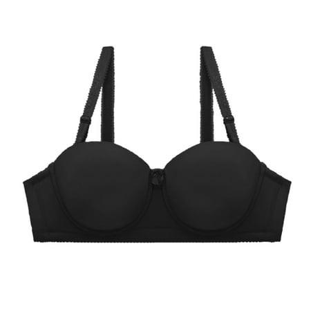 Pedort Strapless Bras For Women Women Fashion Deep V Neck Backless Bra Push Up Low Back Bras with Spaghetti Strap Convertible Bra Wire Lifting Bralette Black 44
Pedort Strapless Bras For Women Women Fashion Deep V Neck Backless Bra Push Up Low Back Bras with Spaghetti Strap Convertible Bra Wire Lifting Bralette Black 44