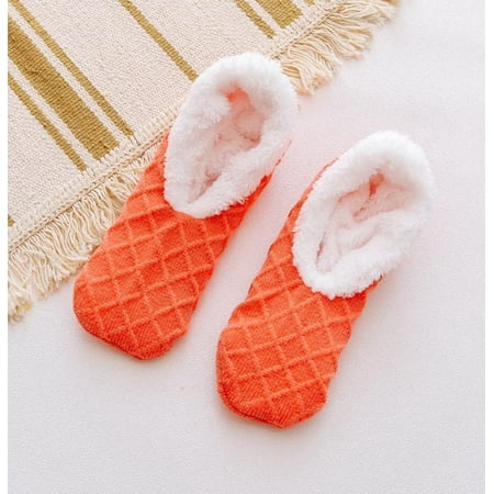 Home Winter Woolen Socks Women Thicken Warm Home Bedroom Socks Slippers Men Non-slip Foot Warmer Snow Socks Slippers Orange
Home Winter Woolen Socks Women Thicken Warm Home Bedroom Socks Slippers Men Non-slip Foot Warmer Snow Socks Slippers Orange