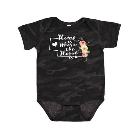 Inktastic Nebraska Home is Where the Heart is with Watercolor Floral Gift Baby Boy or Baby Girl Bodysuit
Inktastic Nebraska Home is Where the Heart is with Watercolor Floral Gift Baby Boy or Baby Girl Bodysuit