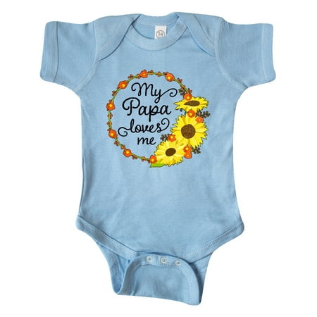 Inktastic My Papa Loves Me with Sunflower Wreath Gift Baby Boy or Baby Girl Bodysuit
Inktastic My Papa Loves Me with Sunflower Wreath Gift Baby Boy or Baby Girl Bodysuit
