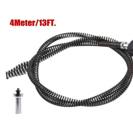 13ft Electric Drill Drain Dredging Spring Sink Cleaner Sewer Dredging Tool