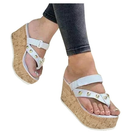 Cathalem Casual Slippers Leisure Outdoor Breathable Wedge Heel Fashion Women s Shoes Women s slipper Hotel Slippers for Women White 9.5
Cathalem Casual Slippers Leisure Outdoor Breathable Wedge Heel Fashion Women s Shoes Women s slipper Hotel Slippers for Women White 9.5