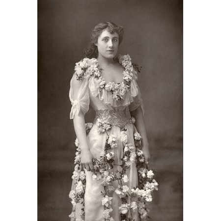 Julia Neilson (1868-1957) Nenglish Actress Photograph By W & D Downey C1892 Poster Print by Granger Collection