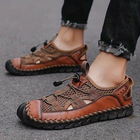 Men s Summer Hiking Beach Shoes Slippers Breathable Mesh Sandals Closed Toe Fisherman-45
Men s Summer Hiking Beach Shoes Slippers Breathable Mesh Sandals Closed Toe Fisherman-45