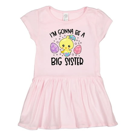 Inktastic Easter I m Gonna Be a Big Sister with Purple and Pink Eggs Gift Toddler Girl Dress
Inktastic Easter I m Gonna Be a Big Sister with Purple and Pink Eggs Gift Toddler Girl Dress