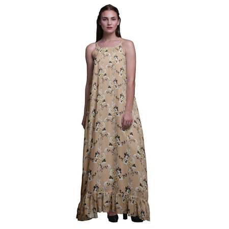 Bimba Light Peach Floral Leaves & Peony Womens Sleepwear Long Nightgown Printed Spaghetti Strap Ladies Nightwear Small
Bimba Light Peach Floral Leaves & Peony Womens Sleepwear Long Nightgown Printed Spaghetti Strap Ladies Nightwear Small
