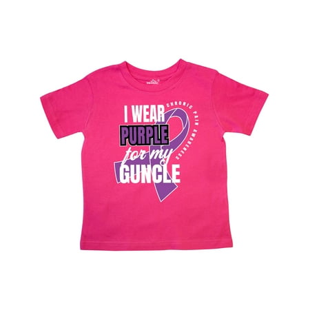 Inktastic Chronic Pain I Wear Purple For My Guncle Gift Toddler Boy or Toddler Girl T-Shirt
Inktastic Chronic Pain I Wear Purple For My Guncle Gift Toddler Boy or Toddler Girl T-Shirt
