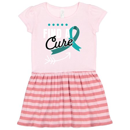 Inktastic Find a Cure Ovarian Cancer Awareness with Arrow Gift Toddler Girl Dress 
Inktastic Find a Cure Ovarian Cancer Awareness with Arrow Gift Toddler Girl Dress