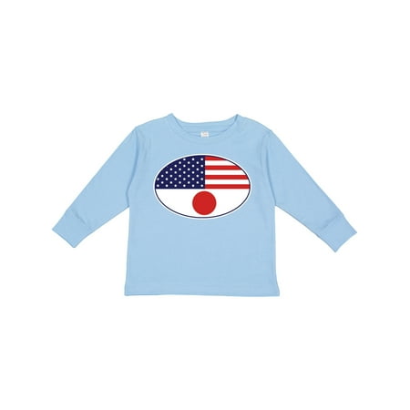 Inktastic Japanese American Flag Gift Toddler Boy or Toddler Girl Long Sleeve T-Shirt
Inktastic Japanese American Flag Gift Toddler Boy or Toddler Girl Long Sleeve T-Shirt