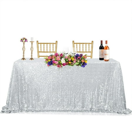 Glitter Sequins Tablecloth Overlay Shimmer Drape Party Rectangular Table Cover
Glitter Sequins Tablecloth Overlay Shimmer Drape Party Rectangular Table Cover