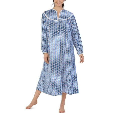 Lanz Of Salzburg Women s Long Sleeve Flannel Ballet Gown Blue Multi Tyrolean Medium
Lanz Of Salzburg Women s Long Sleeve Flannel Ballet Gown Blue Multi Tyrolean Medium