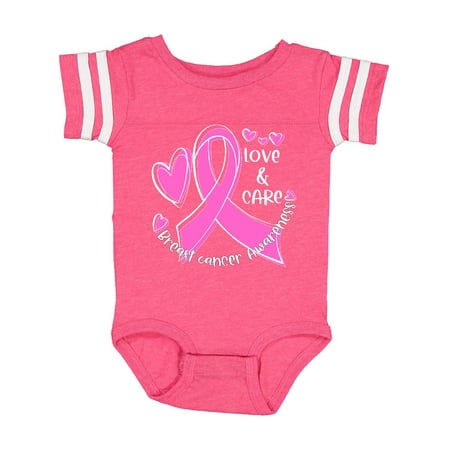Inktastic Love Care Cure Breast Cancer Awareness Pink Ribbon Gift Baby Boy or Baby Girl Bodysuit
Inktastic Love Care Cure Breast Cancer Awareness Pink Ribbon Gift Baby Boy or Baby Girl Bodysuit