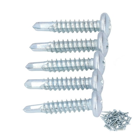 Self Drilling Screws GalvanizedCarbonSteel Non Slip Drive Screw Rustproof For FurnitureInstallation For Machinery Repair Round Head
Self Drilling Screws GalvanizedCarbonSteel Non Slip Drive Screw Rustproof For FurnitureInstallation For Machinery Repair Round Head