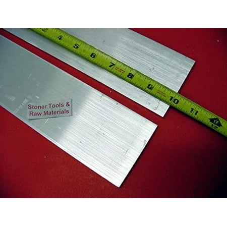 2 Pieces 1/4 X 3 ALUMINUM 6061 FLAT BAR 10 long .250 T6511 Plate Mill Stock