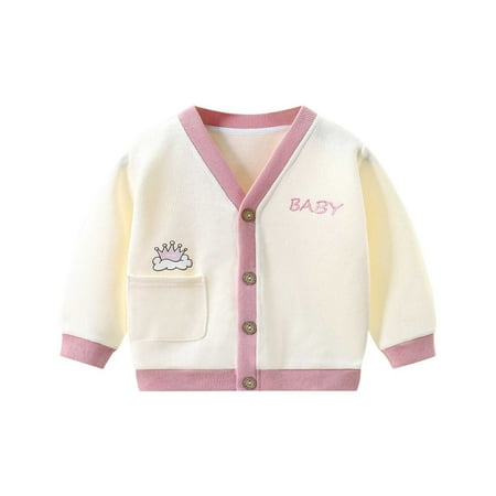 kpmatpey Baby Girls Clothes Cardigans V Neck Button down Long Sleeve Color Block Sweater Fall Kids Knit Coat
kpmatpey Baby Girls Clothes Cardigans V Neck Button down Long Sleeve Color Block Sweater Fall Kids Knit Coat