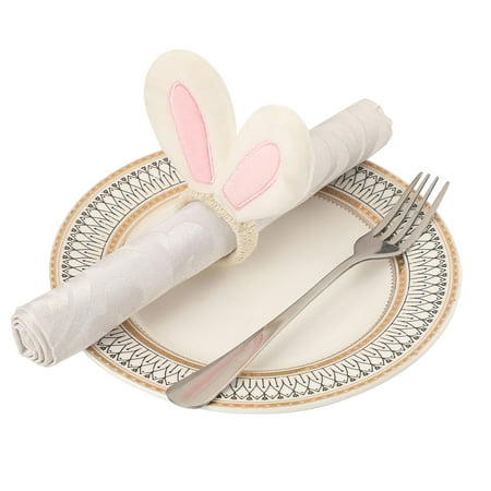 YiBai Easter Ears Napkin Ring Hotel Terrace Mouth Cloth Border Easter Series Napkin Buckle C
YiBai Easter Ears Napkin Ring Hotel Terrace Mouth Cloth Border Easter Series Napkin Buckle C