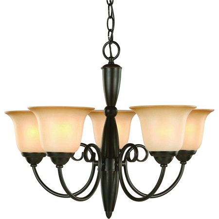 YYueJIEF Essex Series 5 Light Oil Rubbed Bronze 21 Inch by 18 Inch Chandelier Ceiling Lighting Fixture : 16-3590
YYueJIEF Essex Series 5 Light Oil Rubbed Bronze 21 Inch by 18 Inch Chandelier Ceiling Lighting Fixture : 16-3590