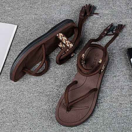 Cathalem Summer Couple Men s Fashion Outerwear Rope Printed Herringbone Strap Sandal Arch Support Sandals for Men Size 14 Brown 11
Cathalem Summer Couple Men s Fashion Outerwear Rope Printed Herringbone Strap Sandal Arch Support Sandals for Men Size 14 Brown 11
