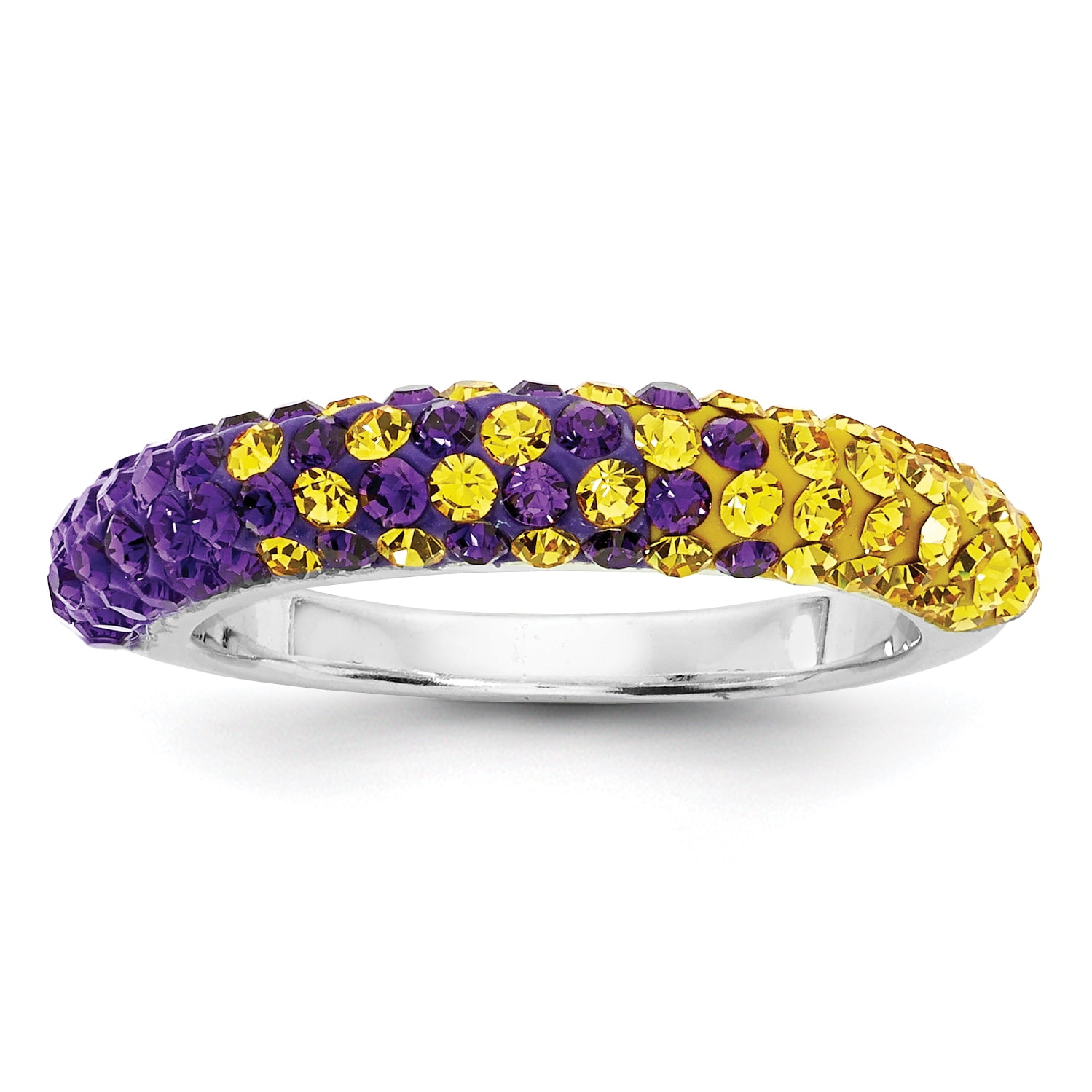 Swarovski silver rings hot sale