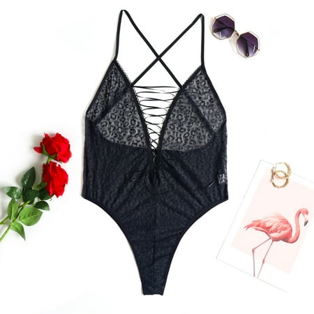 CFXNMZGR Plus Size Lingerie For Women Ladies Leopard Floral Print Mesh Lace-Up One-Piece Lingerie Nightgowns For Women
CFXNMZGR Plus Size Lingerie For Women Ladies Leopard Floral Print Mesh Lace-Up One-Piece Lingerie Nightgowns For Women