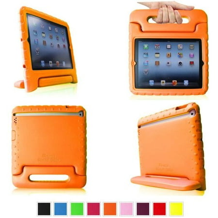 Fintie Apple iPad 2/ iPad 3/ iPad 4 Kiddie Case - Ultra Light Weight Shock Proof Kids Friendly Cover, Orange