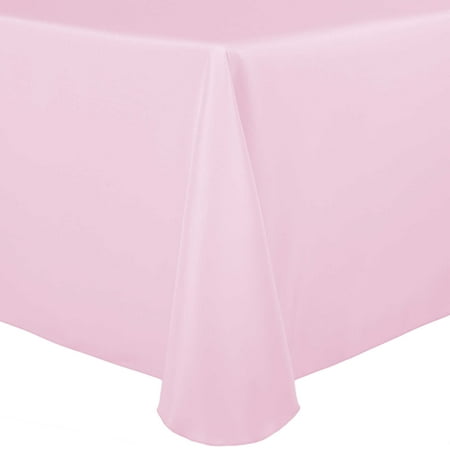 Ultimate Textile (3 Pack) 52 x 70-Inch Oval Polyester Linen Tablecloth - for Home Dining Tables Blush Ice Pink
Ultimate Textile (3 Pack) 52 x 70-Inch Oval Polyester Linen Tablecloth - for Home Dining Tables Blush Ice Pink