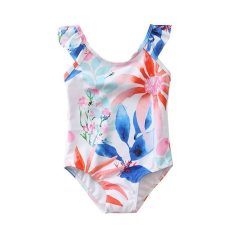 Esho Toddler Girls Summer One-Piece Swimsuits Kids Princess Floral Bathing Suits Swimwear 1-7T
Esho Toddler Girls Summer One-Piece Swimsuits Kids Princess Floral Bathing Suits Swimwear 1-7T