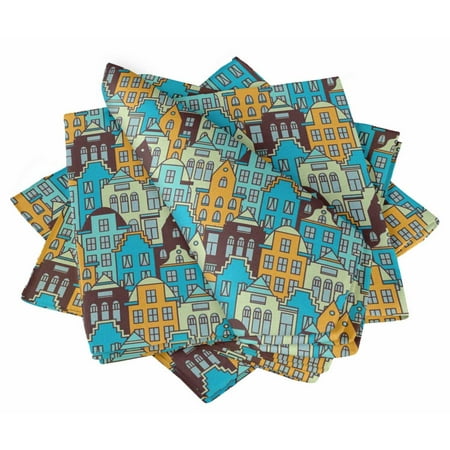 S4Sassy Yellow House Architectural Printed Napkin Basic Everyday Use Table Linen Dinning Set 20 x 20 (Pack of 4)
S4Sassy Yellow House Architectural Printed Napkin Basic Everyday Use Table Linen Dinning Set 20 x 20 (Pack of 4)
