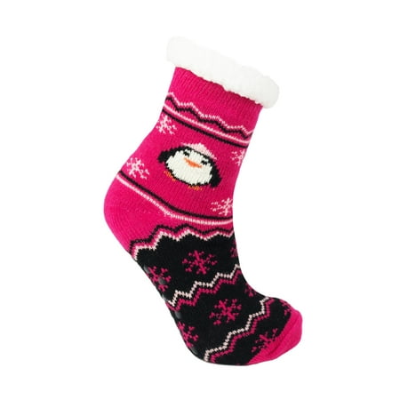 Kids Novelty Christmas Fleece Lined Slipper Socks 
Kids Novelty Christmas Fleece Lined Slipper Socks