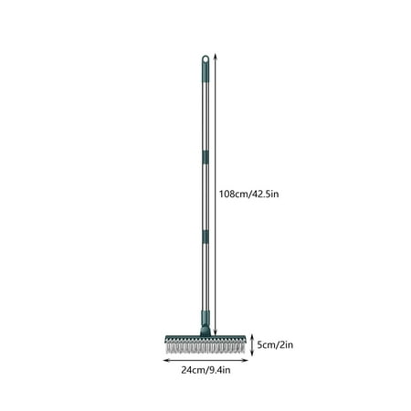 TFDZ Three-in-one Double-sided Floor Brush Bathroom Long Handle Hard Bristle Cleaning Brush Bathroom No Dead Corner Tile Floor Seam Brush Tool Office Home Improvement Green
TFDZ Three-in-one Double-sided Floor Brush Bathroom Long Handle Hard Bristle Cleaning Brush Bathroom No Dead Corner Tile Floor Seam Brush Tool Office Home Improvement Green
