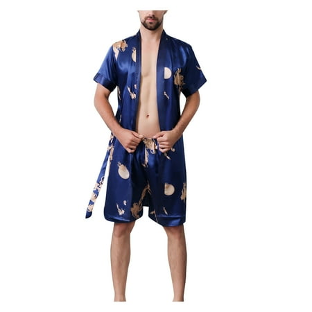Unisex Imitation Silk Nightgown Spring AndSummer Thin Short Sleeve Cardigan Hot6sl4492016
Unisex Imitation Silk Nightgown Spring AndSummer Thin Short Sleeve Cardigan Hot6sl4492016