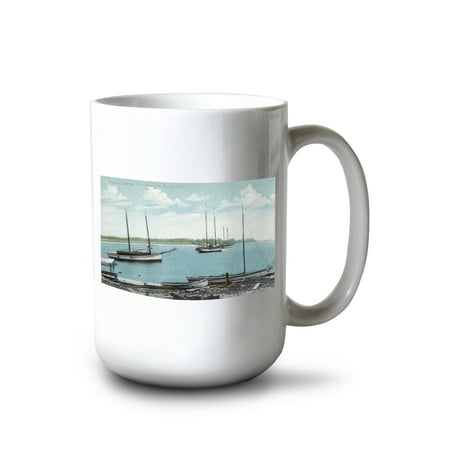 15 fl oz Ceramic Mug Tarpon Springs Florida Anclote River Scene Dishwasher & Microwave Safe
15 fl oz Ceramic Mug Tarpon Springs Florida Anclote River Scene Dishwasher & Microwave Safe