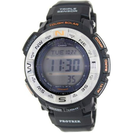 Casio Men's Protrek PRG260-1 Black Rubber Quartz Watch