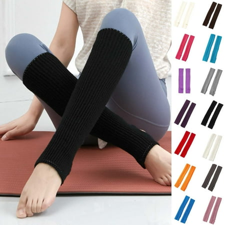 1 Pair Thickened Warm Leg Warmers Solid Color Blow Knee Footless Knitted Leg Socks for Yoga
1 Pair Thickened Warm Leg Warmers Solid Color Blow Knee Footless Knitted Leg Socks for Yoga