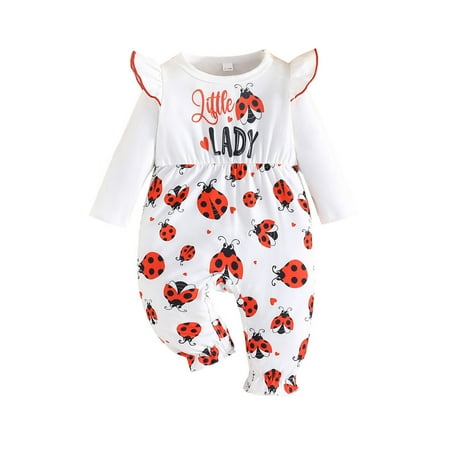 Rovga Clothes For Baby Girls Infant Long Sleeve Cartoon Prints Romper Newborn Jumpsuit Leisure Daily Wear White 0-3 Months
Rovga Clothes For Baby Girls Infant Long Sleeve Cartoon Prints Romper Newborn Jumpsuit Leisure Daily Wear White 0-3 Months