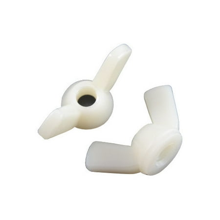 8/32 Nylon Wing Nuts (Pack of 12)