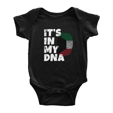 It s In My DNA Kuwaiti Flag Country Pride Cute Baby Romper Bodysuit For Boy Girl (Black 6-12 Months)
It s In My DNA Kuwaiti Flag Country Pride Cute Baby Romper Bodysuit For Boy Girl (Black 6-12 Months)