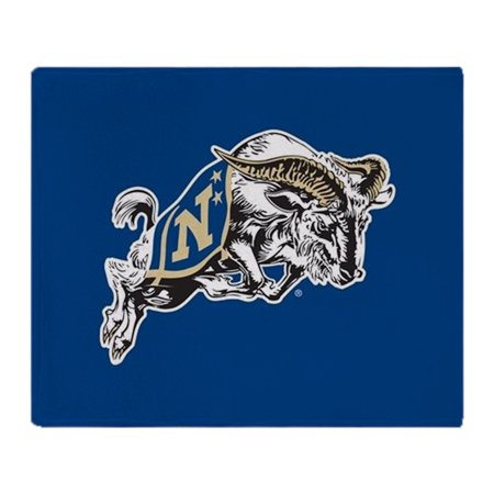 CafePress - U.S. Naval Academy Bill The Goat - Soft Fleece Throw Blanket, 50"x60" Stadium Blanket