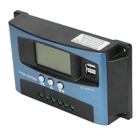 Tebru Solar Charge Controller MPPT 40/50/60/100A Solar Charge Controller Dual USB LCD Display 12V 24V
Tebru Solar Charge Controller MPPT 40/50/60/100A Solar Charge Controller Dual USB LCD Display 12V 24V