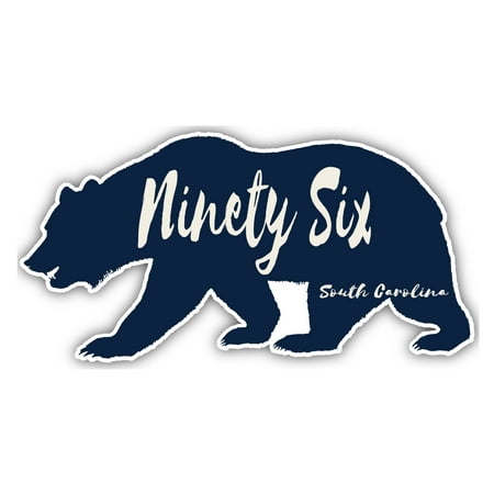 Ninety Six South Carolina Souvenir 3x1.5-Inch Fridge Magnet Bear Design