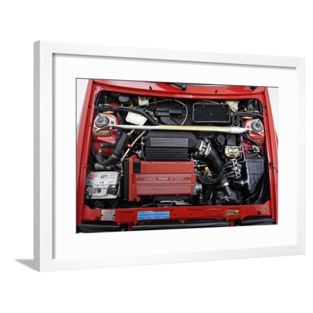 1993 Lancia Delta Integrale Framed Print Wall Art