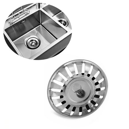 Strainer Plug Kitchen Sink Filter Waste Stainless Basket Stopper Steel Kitchen,Dining & Bar Kitchen Accessories 
Strainer Plug Kitchen Sink Filter Waste Stainless Basket Stopper Steel Kitchen,Dining & Bar Kitchen Accessories