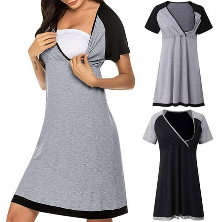 Tejiojio Maternity/Labor/Nursing Clothing Clearance Pregnant Women Clothes Short-sleeved Irregular Maternity Dress With Waist
Tejiojio Maternity/Labor/Nursing Clothing Clearance Pregnant Women Clothes Short-sleeved Irregular Maternity Dress With Waist