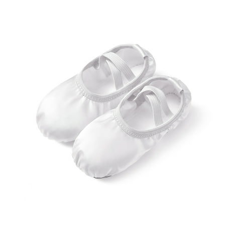 Stelle Girls Satin Ballet Shoes Split Sole Dancing Flats with Adjustable Lace Gymnastics Ballet Slippers Dance Shoes for Toddler/Little Girls/Big Girls White
Stelle Girls Satin Ballet Shoes Split Sole Dancing Flats with Adjustable Lace Gymnastics Ballet Slippers Dance Shoes for Toddler/Little Girls/Big Girls White