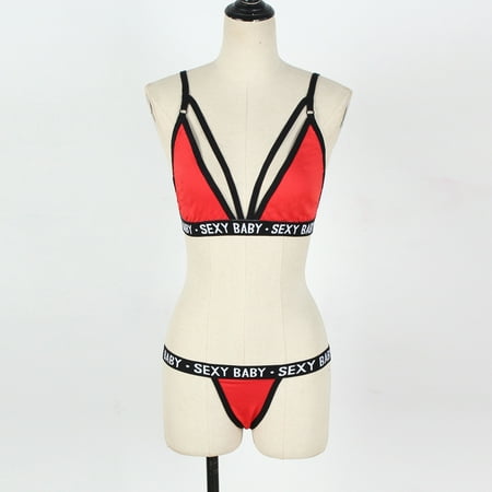 dmqupv Floral Lace Set Lingerie For Women Letters Printed Bralette And Panty Set 2 Piece Lace Pajama Set for Women Shorts Red Medium 
dmqupv Floral Lace Set Lingerie For Women Letters Printed Bralette And Panty Set 2 Piece Lace Pajama Set for Women Shorts Red Medium