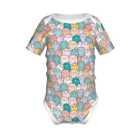 Junzan Colorful Cute Pig Print Short-Sleeve Baby Climbing Clothes Bodysuits for Infant One-Piece for Baby Boys & Girls Baby Clothes Baby Romper with Snap Closure-9M
Junzan Colorful Cute Pig Print Short-Sleeve Baby Climbing Clothes Bodysuits for Infant One-Piece for Baby Boys & Girls Baby Clothes Baby Romper with Snap Closure-9M