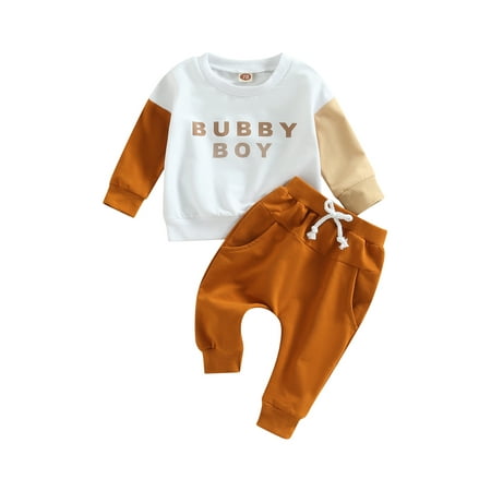 Canrulo Toddler Infant Baby Boys Autumn Winter Outfits Long Sleeve Dinosaur Print Pullover Tops + Drawstring Pants Set White Letter 12-18 Months
Canrulo Toddler Infant Baby Boys Autumn Winter Outfits Long Sleeve Dinosaur Print Pullover Tops + Drawstring Pants Set White Letter 12-18 Months