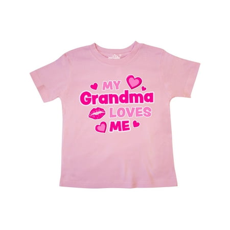 Inktastic My Grandma Loves Me with Hearts and Kiss Gift Toddler Boy or Toddler Girl T-Shirt
Inktastic My Grandma Loves Me with Hearts and Kiss Gift Toddler Boy or Toddler Girl T-Shirt