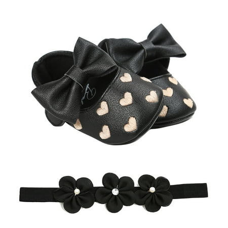 Gubotare Baby Shoes Baby Booties Baby Girls Boots Soft Sole Anti-Slip Toddler Shoes Booties Black 0~6 Month
Gubotare Baby Shoes Baby Booties Baby Girls Boots Soft Sole Anti-Slip Toddler Shoes Booties Black 0~6 Month
