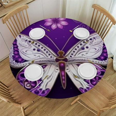 HAOXIT Cute Fitted Round Tablecloth Waterproof Table Cloth with Elastic Edge Wipe Clean Table Cover for Indoor Outdoor 38-42
HAOXIT Cute Fitted Round Tablecloth Waterproof Table Cloth with Elastic Edge Wipe Clean Table Cover for Indoor Outdoor 38-42